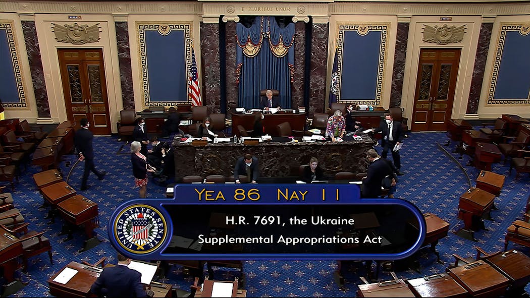 Congress OKs Latest $40B To Help Ukraine Repulse Russia