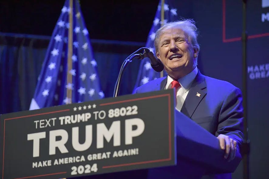 Trump Rallying Supporters In Waco Ahead Of Possible Charges