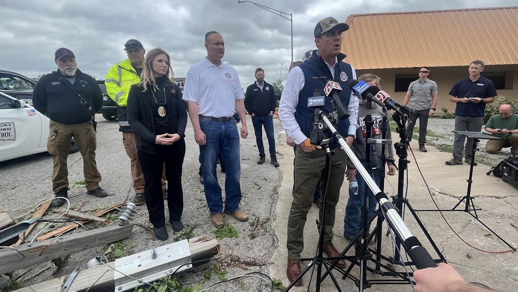 Governor Kevin Stitt - April 27 Storms 