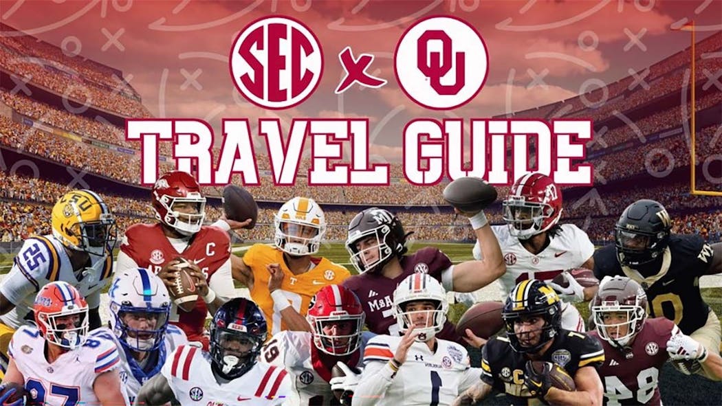 Oklahoma Sooners Football SEC Travel Guide 20242025