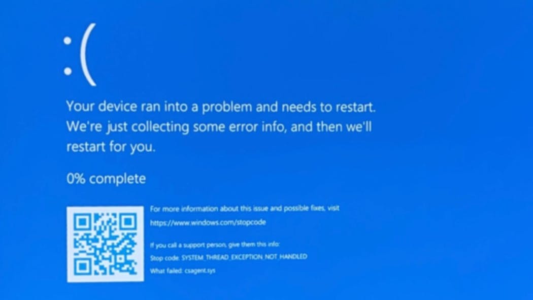 Blue Screen Of Death