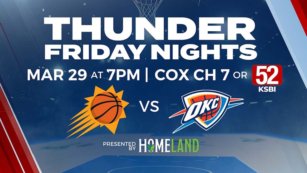 Thunder Friday Nights: Oklahoma City vs. Phoenix - March 29