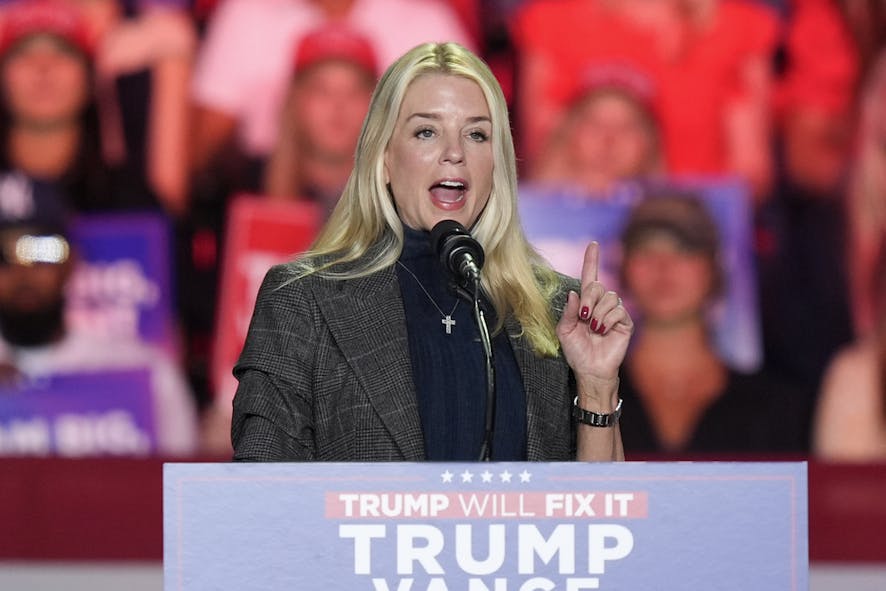 Pam Bondi Tapped 