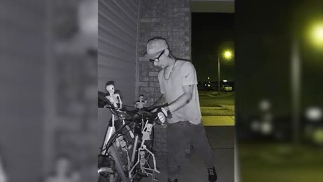 OCPD Searches For NW OKC Bike Theft Suspect