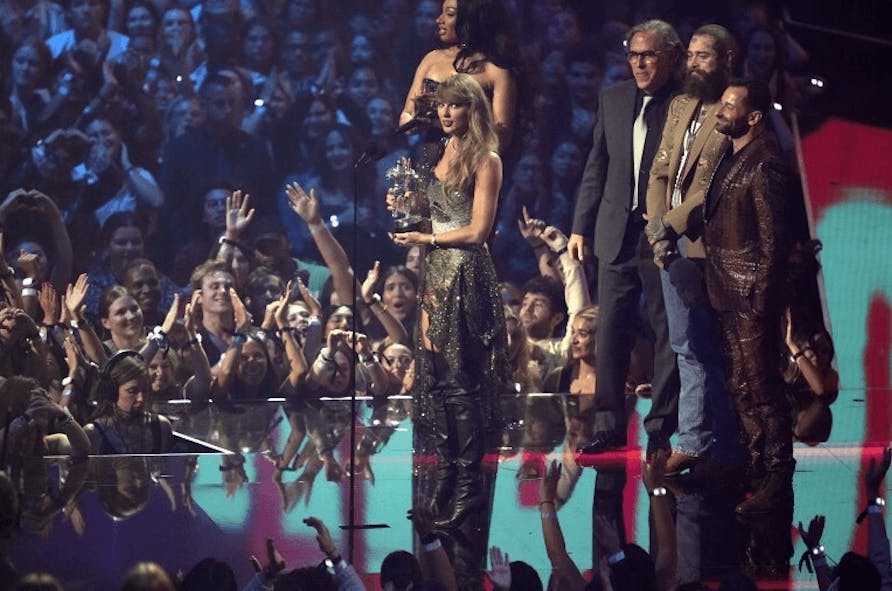 Taylor Swift at the 2024 MTV Music Video Awards.