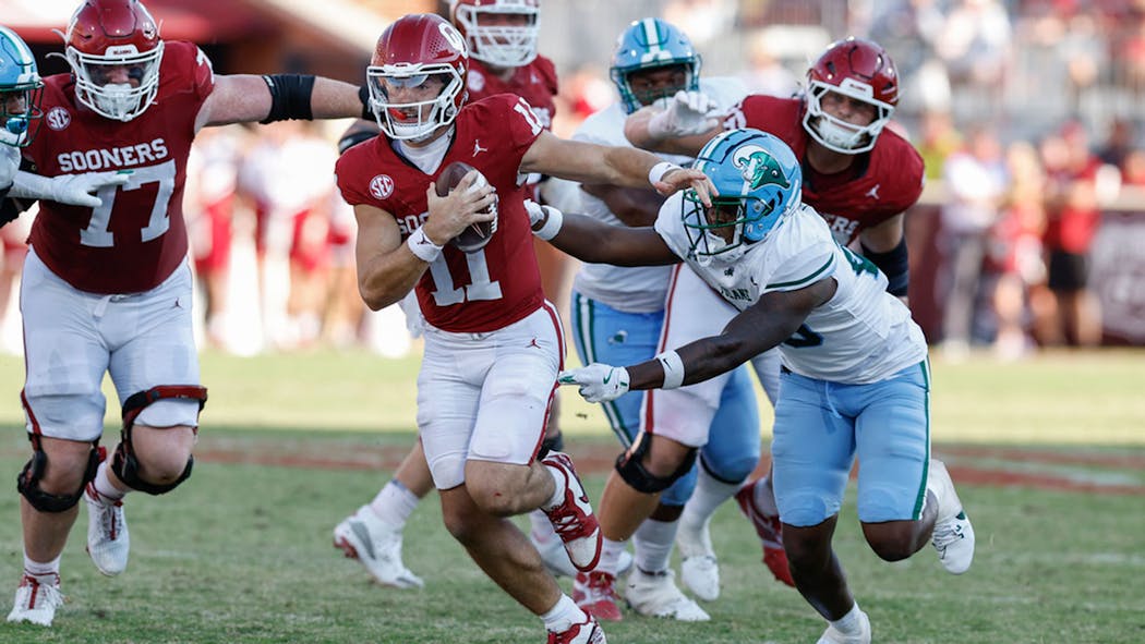 Jackson Arnold vs. Tulane - Sept. 14, 2024