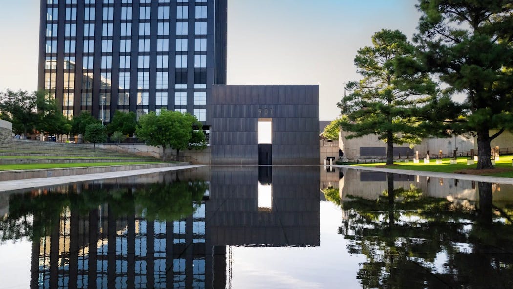 OKC Memorial and Museum Story Image (9:01 Memorial View)