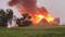 Firefighters battle SE OKC house engulfed in flames