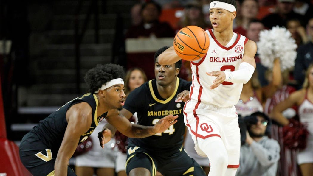 Oklahoma routs No. 24 Vanderbilt 97-67 for 3rd win in 4 games