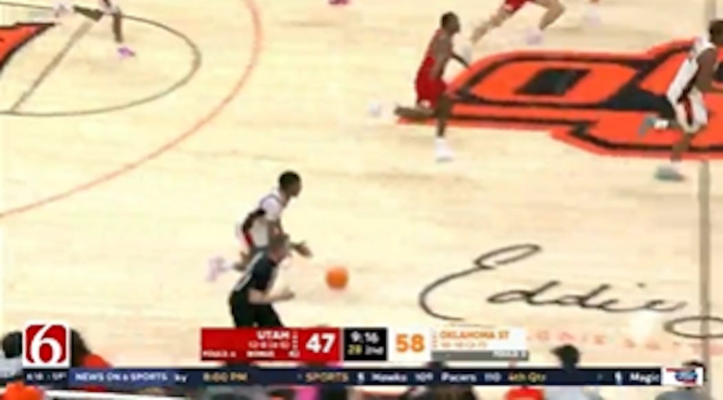 Thompson's 20 points, 4 3-pointers help Oklahoma St. top Utah 