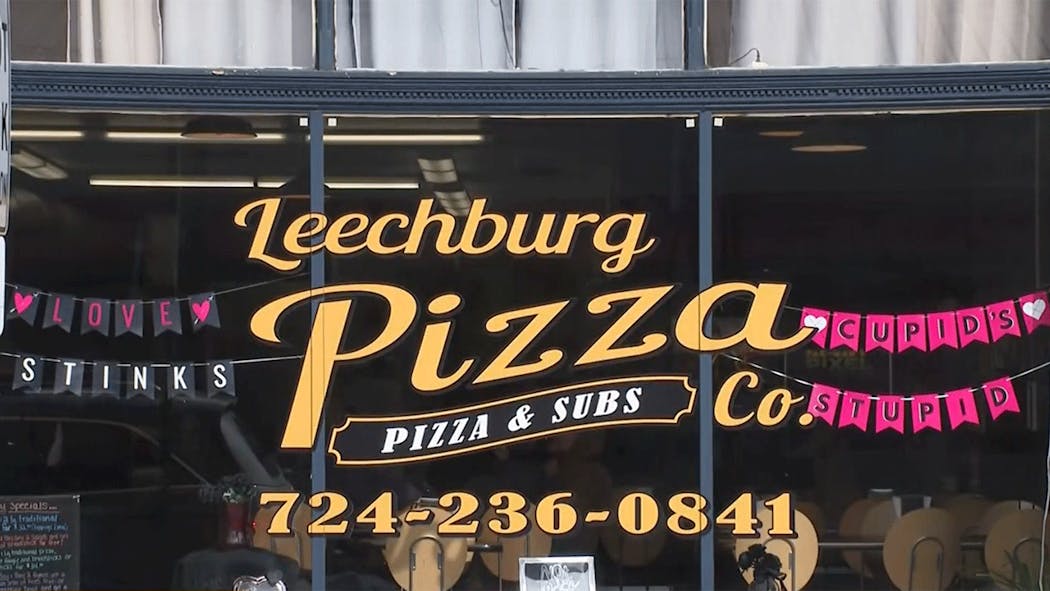 Leechburg Pizza in Pennsylvania.