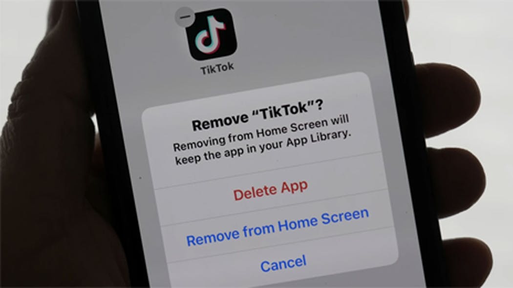 TikTok App Delete - 