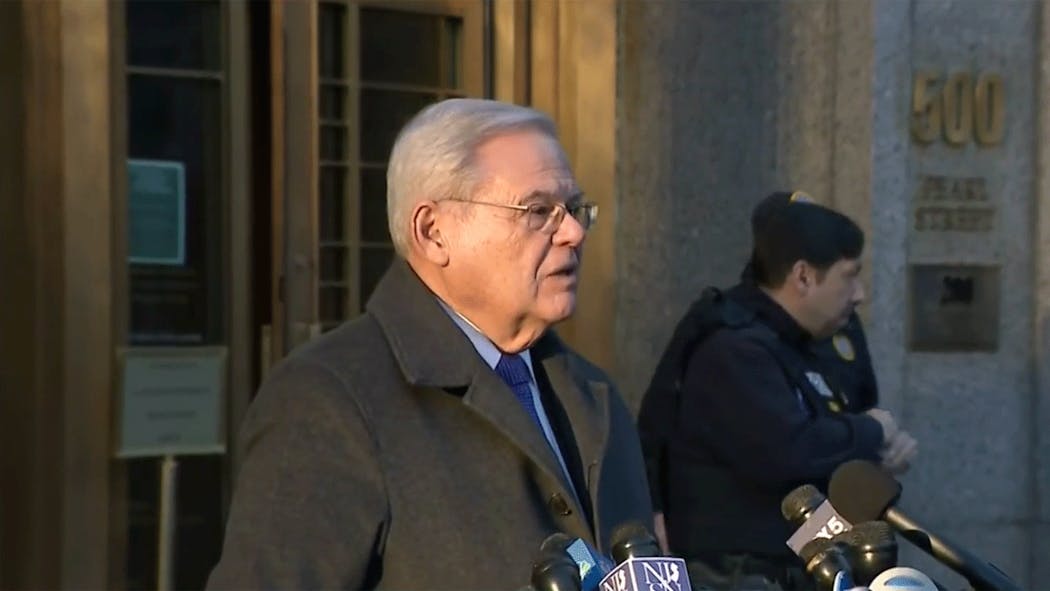 Former Sen. Bob Menendez sentenced in federal trial.