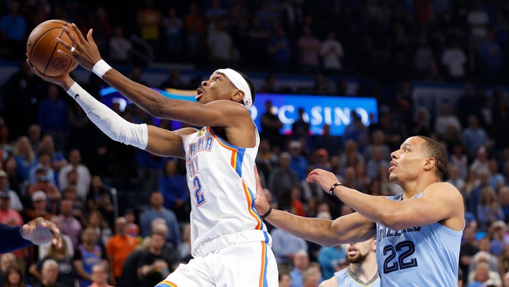 Gilgeous-Alexander scores 37 as Thunder beat Grizzlies