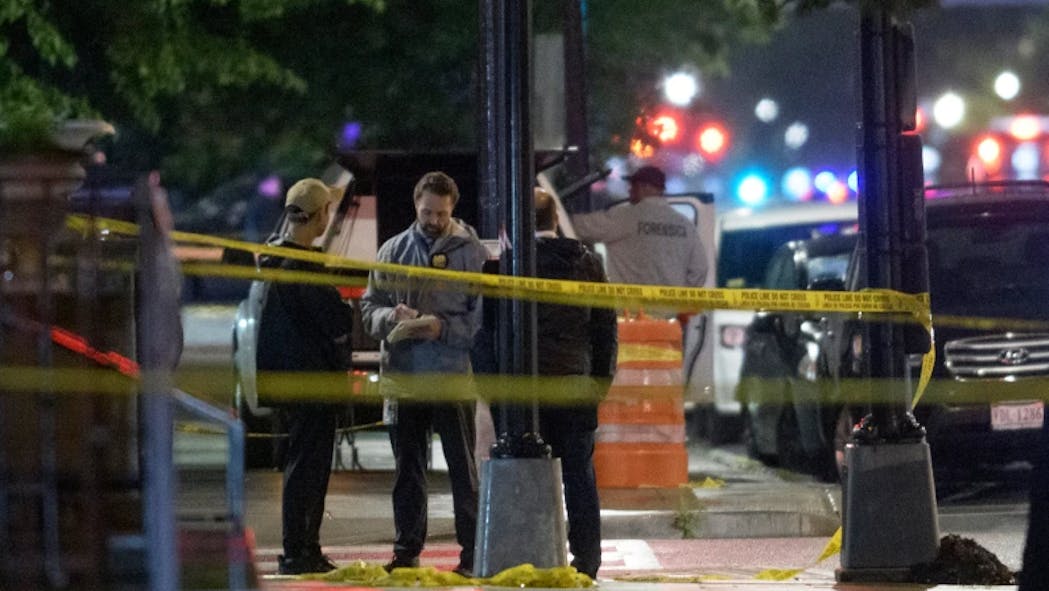 Law enforcement investigate shooting in Washington DC