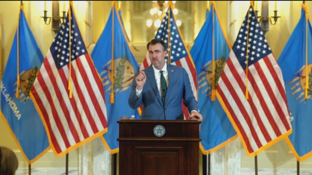 Oklahoma Gov. Kevin Stitt - May 2025
