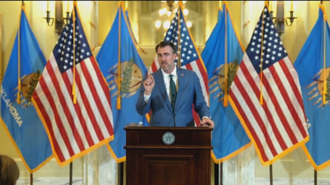 Oklahoma Gov. Kevin Stitt - May 2025